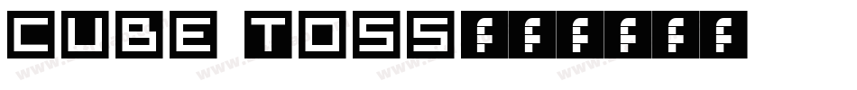 Cube Toss字体转换